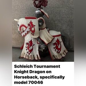 Schleich Knight on Horse Figurine